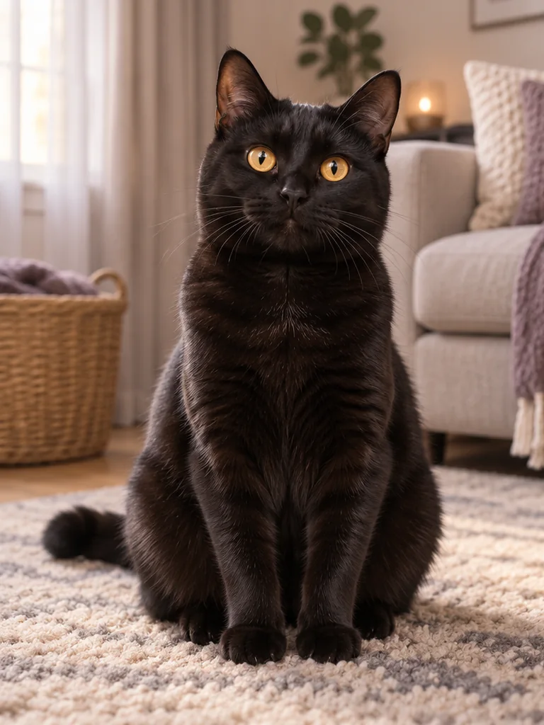 Cat photo ready for AI clapping animation